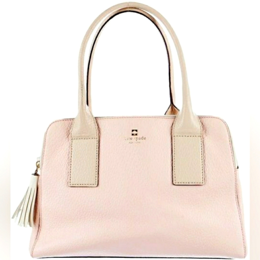 Kate Spade Designer Pink Southport Avenue Lydia Purse Handbag Satchel